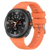 Galaxy Watch 8/8 Classic (40/44/46mm) Armband TextuRöd - Orange