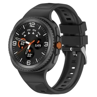 Galaxy Watch 8/8 Classic (40/44/46mm) Armband Textured - Svart