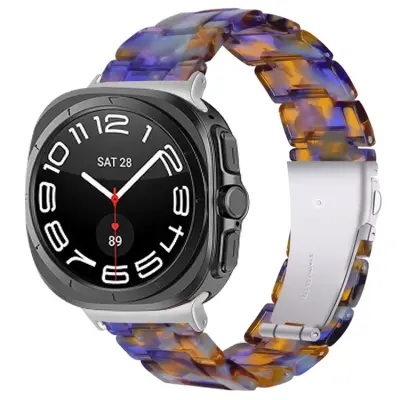 Galaxy Watch 8/8 Classic (40/44/46mm) Armband Vattentät Acrylic - Bla Ocean