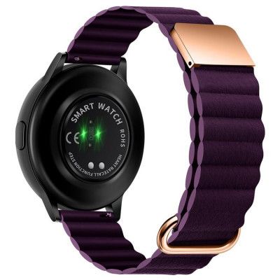 Galaxy Watch Armband Äkta Läder