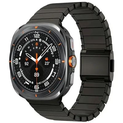 Galaxy Watch Ultra (47mm) Armband Stainless Steel - Grå