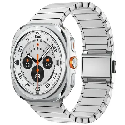 Galaxy Watch Ultra (47mm) Armband Stainless Steel - Silver