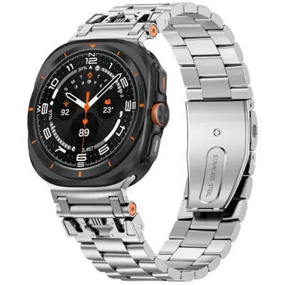 Galaxy Watch Ultra (47mm) Armband Stainless Steel - Silver