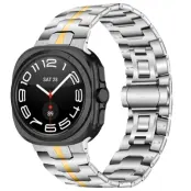 Galaxy Watch Ultra (47mm) Armband Stainless Steel - Silver/Guld