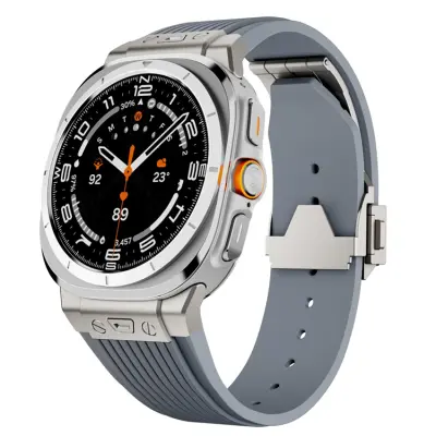 Galaxy Watch Ultra 47mm Armband Titanium Connector - Grå