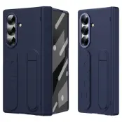 Galaxy Z Fold 7 Mobilskal Kickstand Armband - Blå