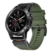 Garmin Fenix 8 (47mm) Armband Silikon - Grön