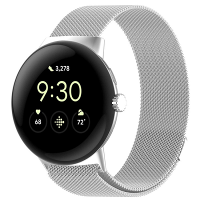 Google Pixel Watch Armband Milanese - Silver