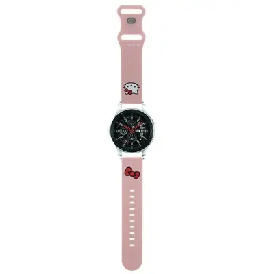 Hello Kitty Galaxy Watch 46mm Armband Silikon Kitty - Rosa