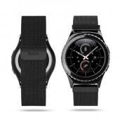 Hoco Melanese Rostfritt Stål Watchband till Samsung Gear S2 - Svart