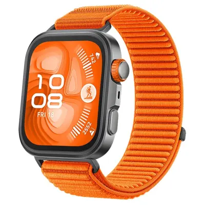 Huawei Watch Fit 4/Fit 4 Pro Armband Magic Tape Nylon - Orange