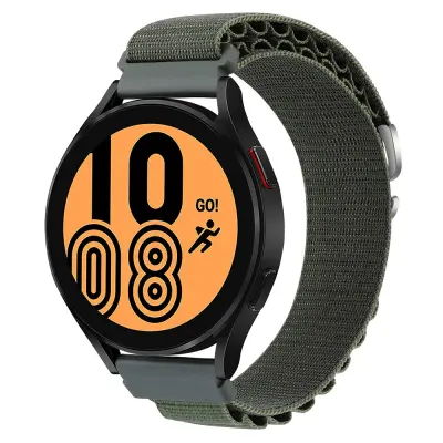 Kalebol Galaxy Watch 6/6 Classic Armband Nylon - Grön