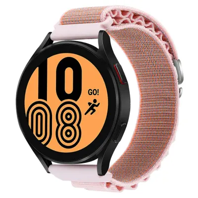 Kalebol Galaxy Watch 6/6 Classic Armband Nylon Loop - Bright Rosa