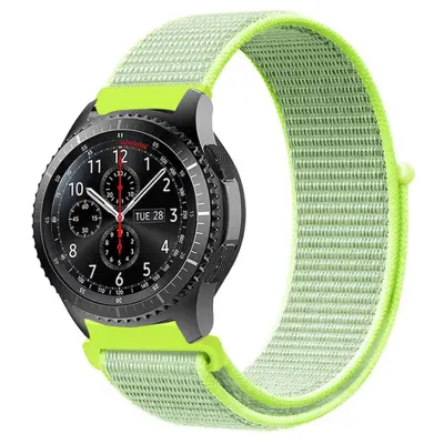 Kalebol Galaxy Watch 6/6 Classic Armband Nylon Loop - Ljus Gul