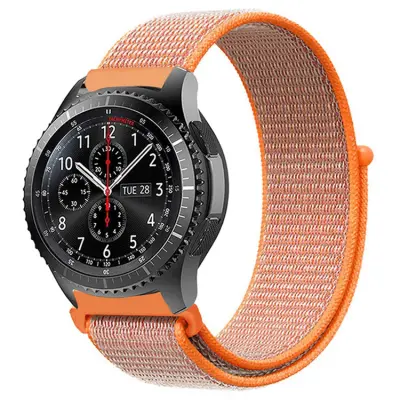 Kalebol Galaxy Watch 6/6 Classic Armband Nylon Loop - Orange
