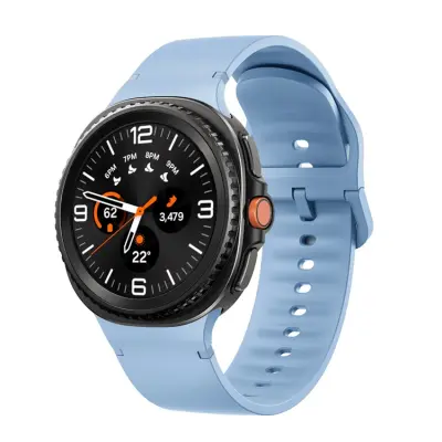 Kalebol Galaxy Watch 8 (40/44/46mm) Armband Silikon - Baby Blå