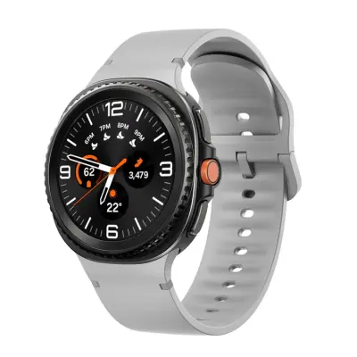 Kalebol Galaxy Watch 8 (40/44/46mm) Armband Silikon - Grå