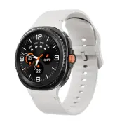 Kalebol Galaxy Watch 8 (40/44/46mm) Armband Silikon - Vit