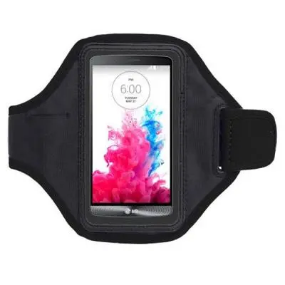 Neoprene Sportarmband Passar Med Skal till LG G3 (Svart)