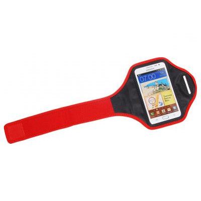 Neoprene Sportarmband till Sony Xperia Z med Skal (Röd)