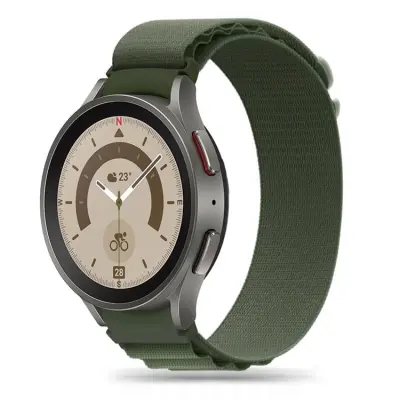 Nylonarmband Samsung Galaxy Watch 6 (40mm) - Military Grön