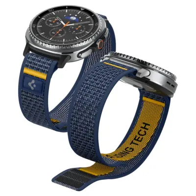 Spigen Galaxy Watch 8/8 Classic (40/44/46mm) Armband Athlex Air - Marinblå