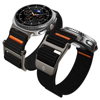 Spigen Galaxy Watch 8/8 Classic (40/44/46mm) Armband Durapro Flex - Svart
