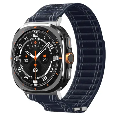 Spigen Galaxy Watch Ultra (47mm) Armband WBF0 - Marinblå