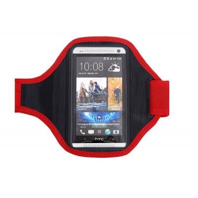 Sportarmband till HTC One (Röd)
