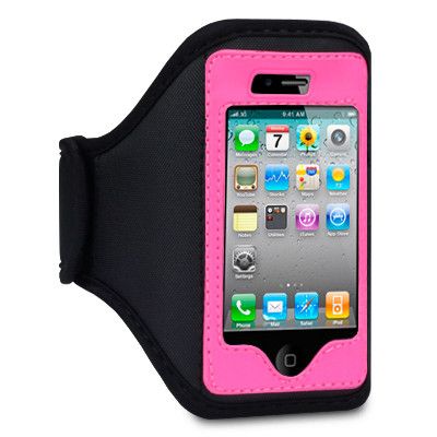 Sportarmband till iPhone 4 / 4G / 3GS (Rosa)