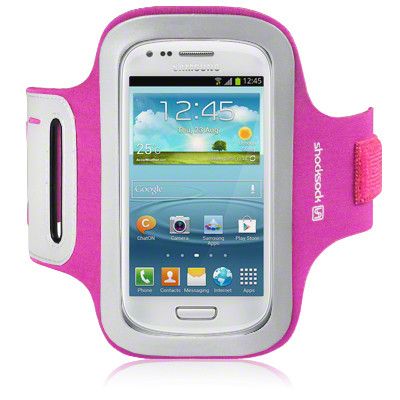 Sportarmband till Samsung Galaxy S3 Mini i8910 (Rosa)