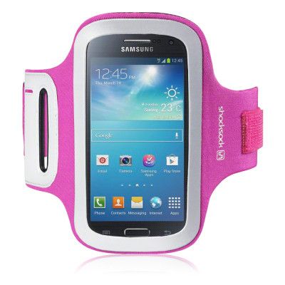 Sportarmband till Samsung Galaxy S4 Mini i9190 (Magenta)