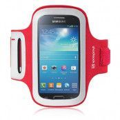 Sportarmband till Samsung Galaxy S4 Mini i9190 (Röd)