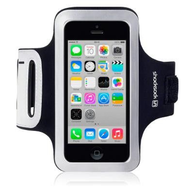 Sportsarmband till Apple iPhone 5C (Svart)