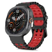 Tech-Protect Armband För Galaxy Watch Ultra (47mm) Icon Pro - Röd/Svart