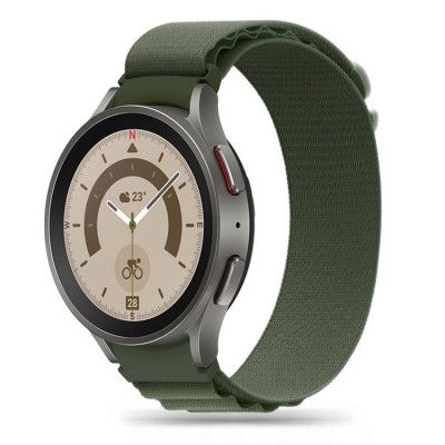 Tech-Protect Galaxy Watch 4/5/5 Pro/6/7/FE Armband - Military Grön