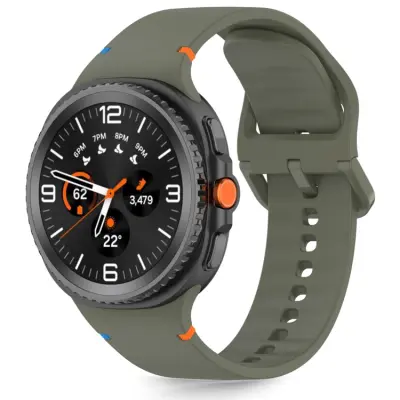 Tech-Protect Galaxy Watch 8 (40/44/46mm) Armband Silikon - Grön