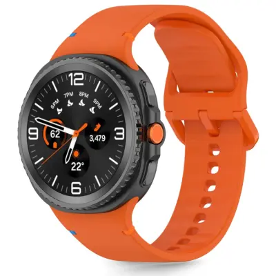 Tech-Protect Galaxy Watch 8 (40/44/46mm) Armband Silikon - Orange