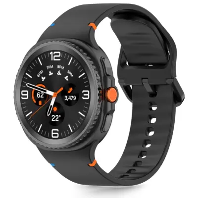 Tech-Protect Galaxy Watch 8 (40/44/46mm) Armband Silikon - Svart