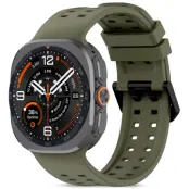 Tech-Protect Galaxy Watch Ultra 1/2 (47mm) Armband Silikon Air - Olive Grön