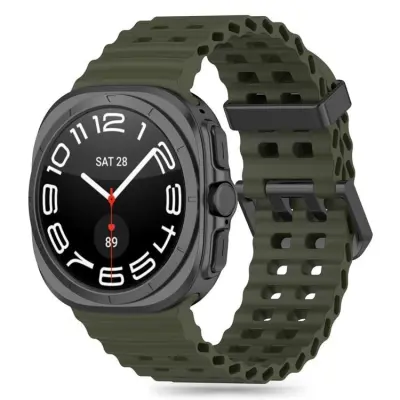 Tech-Protect Galaxy Watch Ultra (47mm) Armband Icon Pro - Hunter Grön