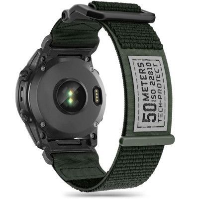 Tech-Protect Garmin Fenix 5X/6X/7X Armband Scout Grön
