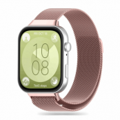 Tech-Protect Huawei Watch Fit 3/4/4 Pro Armband Milaneseband - Rosa Guld