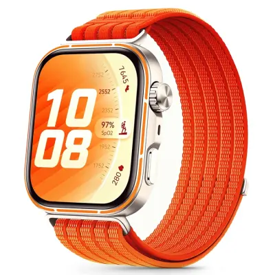 Tech-Protect Huawei Watch Fit 3/4/4 Pro/5/5 Pro Armband Nylon - Orange