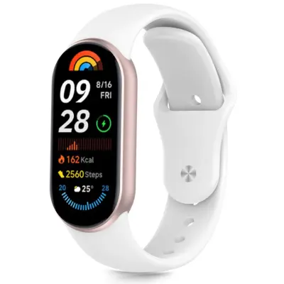 Tech-Protect Xiaomi Band 8/9/10/NFC Armband Icon Pure - Vit