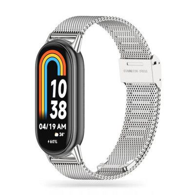 Tech-Protect Xiaomi Smart Band 8/9/NFC Band Milanese - Silver