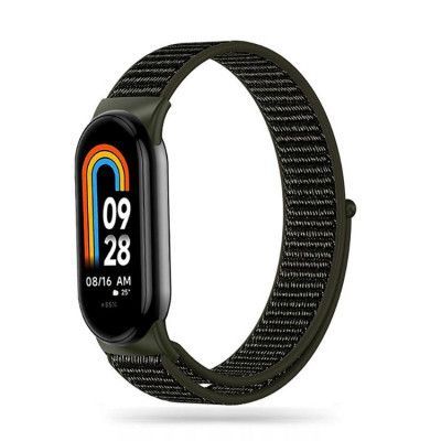 Tech-Protect Xiaomi Smart Band 8/8 NFC Band Nylon - Grön