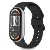 Tech-Protect Xiaomi Smart Band 8/9/10/NFC Armband Silikon - Svart