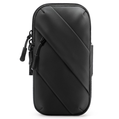 Universalt Sportarmband Vattenresistent Stripes - Svart