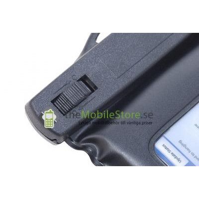 Vattentät väska med armband till stora smarta mobiler (Svart)